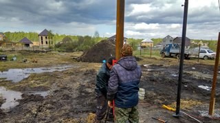 Заказать монтаж винтовых свай в Серов - цена под ключ с доставкой от 1845 шт